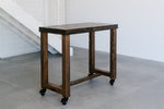 Bridger Reclaimed Wood Square High Top Table in Provincial