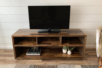 Clearwater Reclaimed Wood Media Console in Espresso