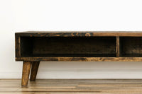 Hills Mid-Century Modern Reclaimed Wood Media Console