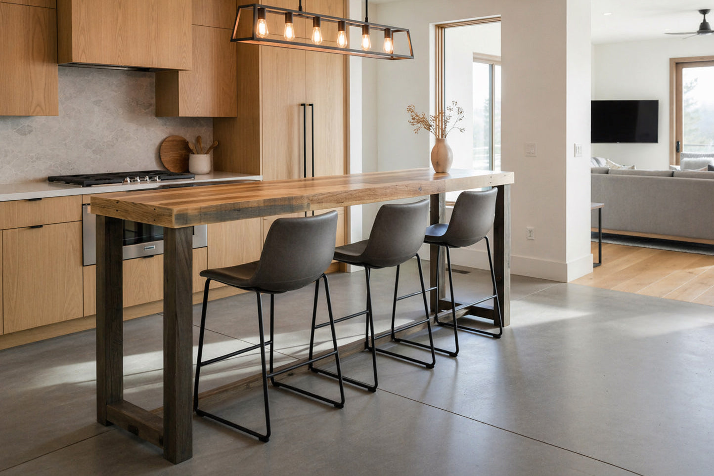 Sequoia Counter Height Table | Handcrafted Reclaimed Wood
