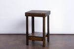 Lincoln Reclaimed Wood Side Table in Provincial