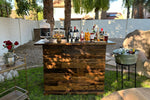 Tahoe Reclaimed Wood Home Bar
