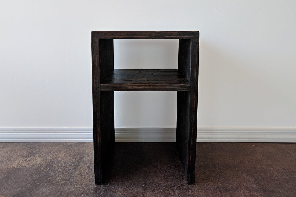 Waterfall Side Table in Espresso