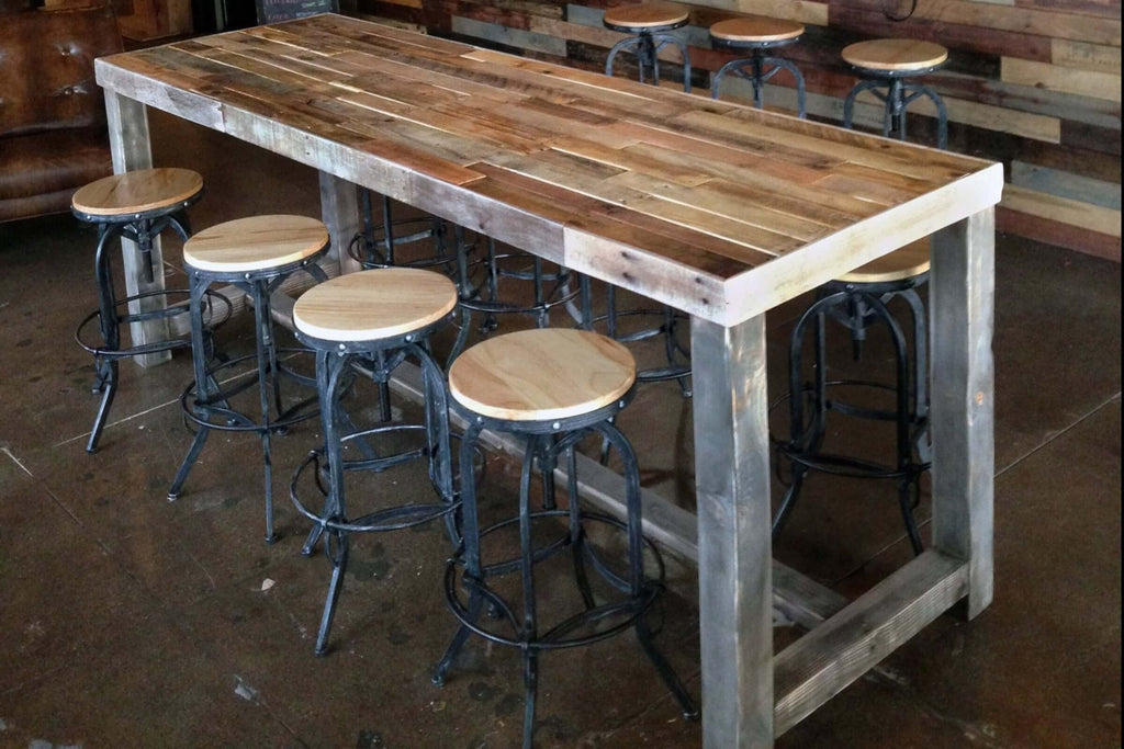 The Edit, Recycled wood table tops