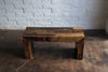 Reclaimed Wood Modern Waterfall Bench